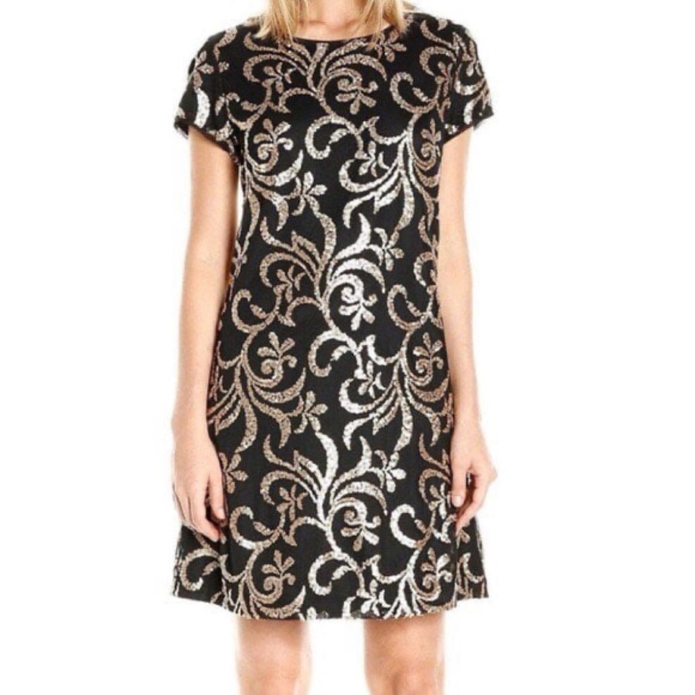 Jessica Simpson Sequin Shift Dress
